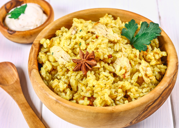 Chicken Biryani from Andhra Pradesh